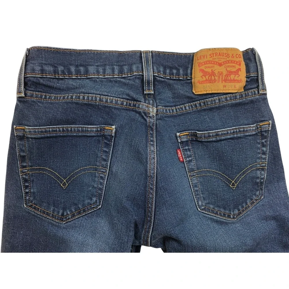 Levi's 511‎ Stretch Slim Tapered Fit Dark Wash Denim Jean Men's Size 29X30